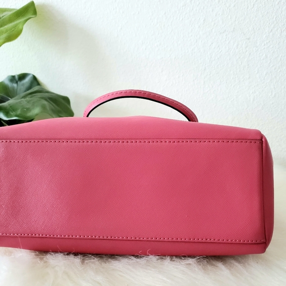 Coach Pink Leather purse satchel purse bag - Picture 5 of 8